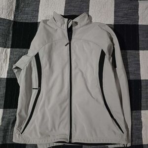 Women's Gray Softshell Jacket